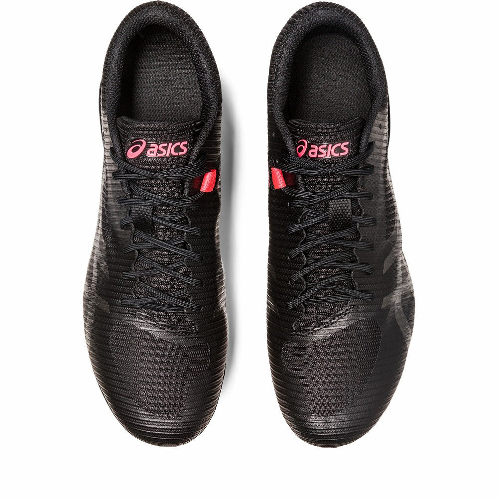 アシックス 陸上 スパイク オールウェザー 土トラック兼用 HEATFLAT 12 1093A195 001 メンズ レディース ASICS