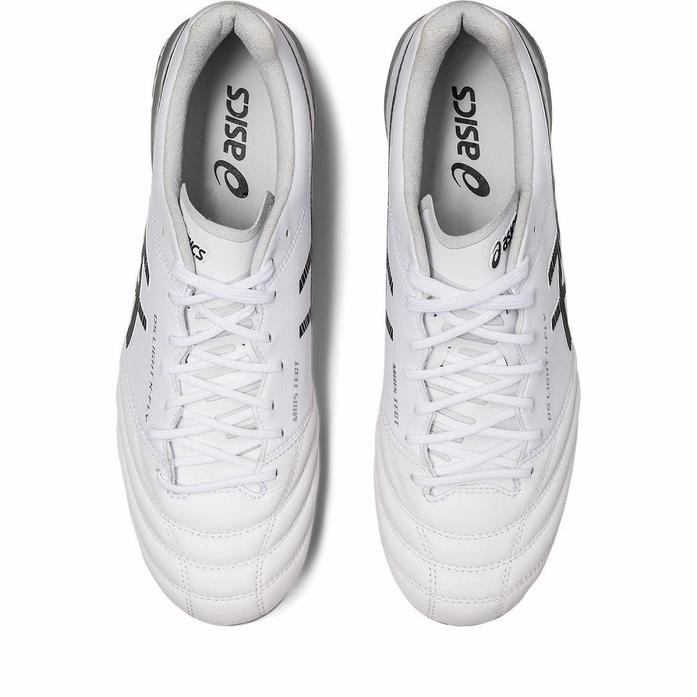 【在庫処分セール】 アシックス サッカー スパイク DSライト X-FLY5 ホワイト×ブラック 1101A047-100 DS LIGHT X-FLY 5 ASICS