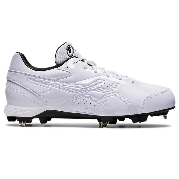 【 アシックス asics 】 野球 スパイク ネオリバイブ 4 WHT 1123A039 - 110 ホワイト NEOREVIVE 4 金具 高校野球対応 白スパイク 白スパイク特集