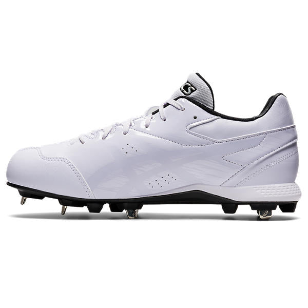 【 アシックス asics 】 野球 スパイク ネオリバイブ 4 WHT 1123A039 - 110 ホワイト NEOREVIVE 4 金具 高校野球対応 白スパイク 白スパイク特集