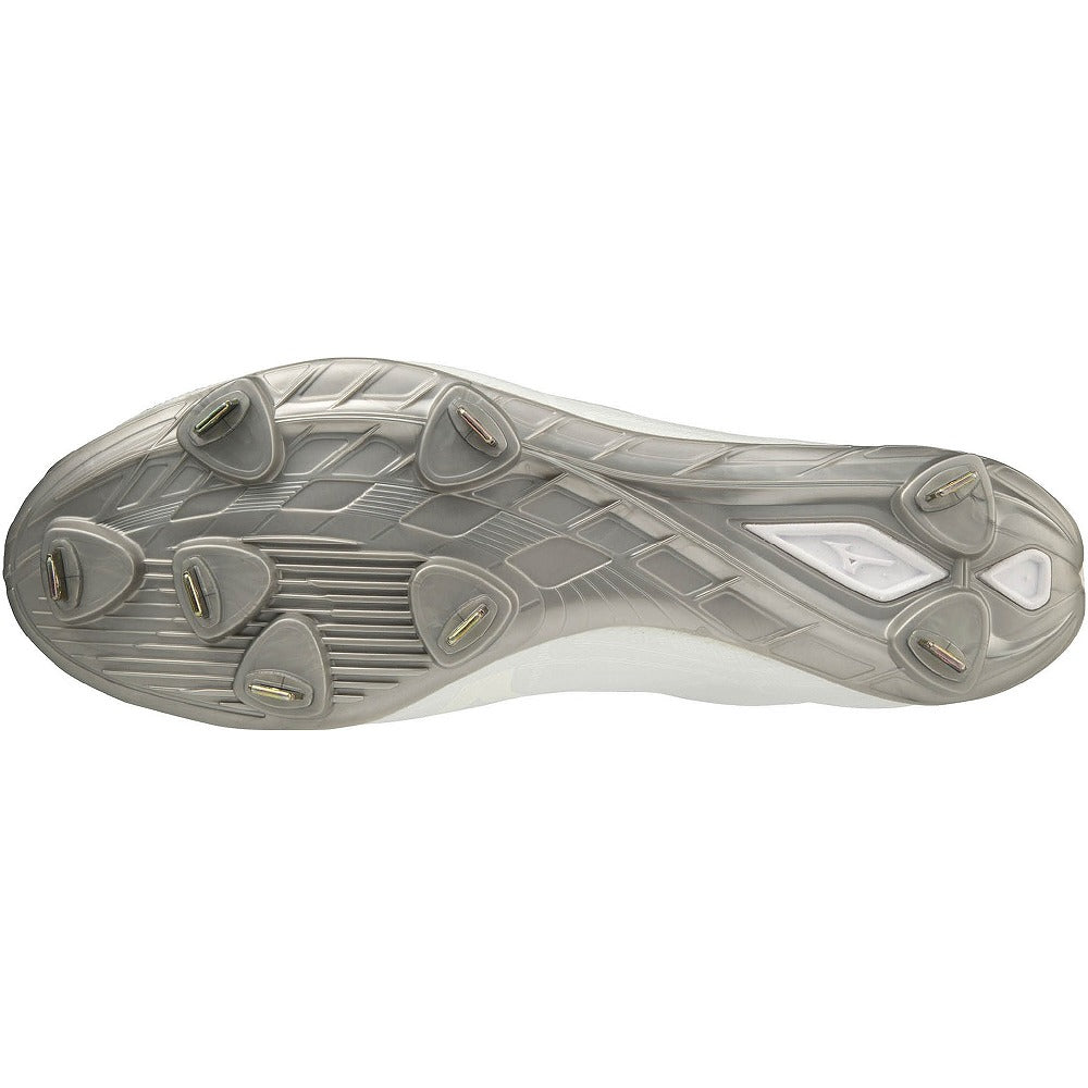【 ミズノ MIZUNO 】 野球 スパイク ライトレボエリート ワイド CK グローバルエリート 高校野球対応 11GM221201 ホワイト 金属スパイク 金具スパイク 紐 ひも 軽量 軽い 幅広 3E global elite 白スパイク 2022モデル 白スパイク特集