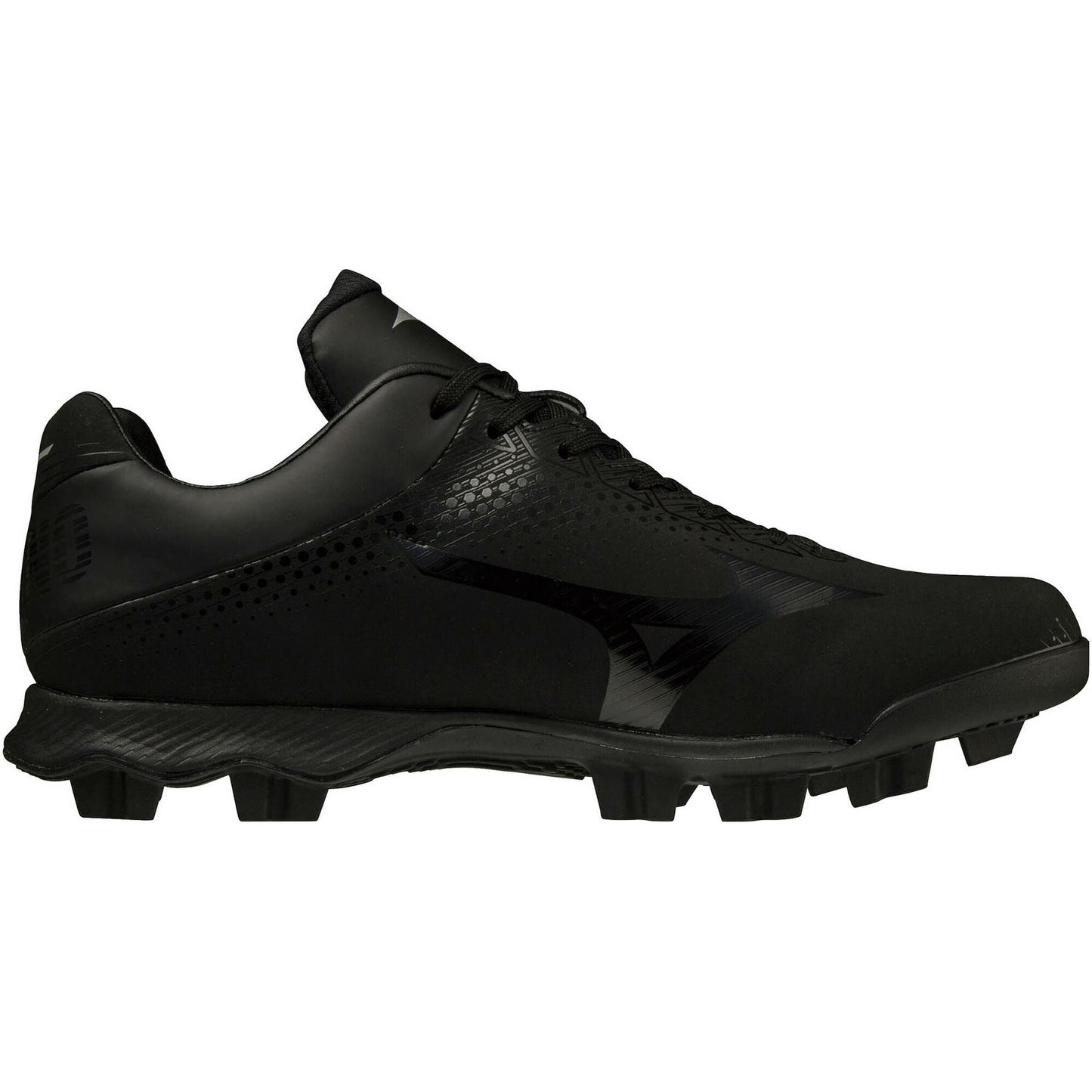 【 ミズノ MIZUNO 】 野球 ポイントスパイク ウエーブライトレボ ブラック×ブラック 11GP222100 WAVE LIGHTREVOソフトボール