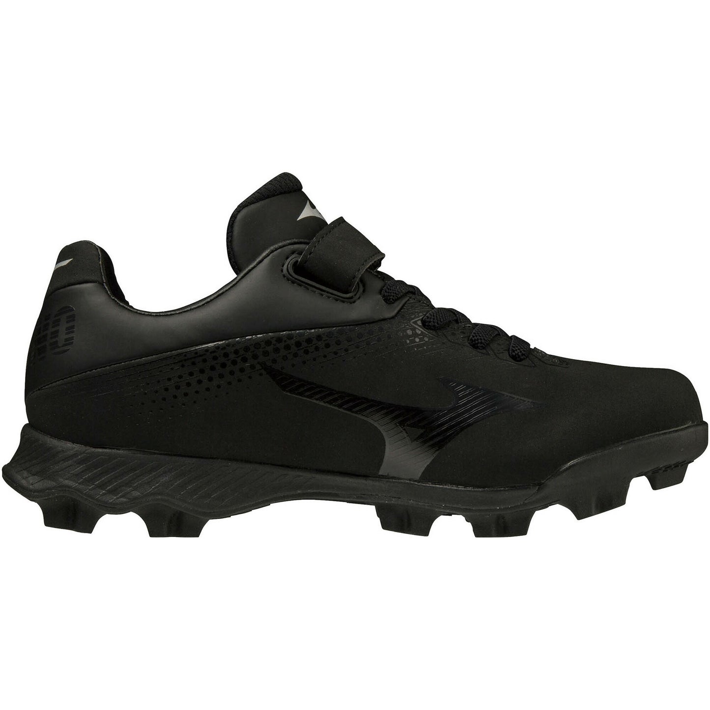 【 ミズノ MIZUNO 】 ジュニア 野球 ポイントスパイク ウエーブライトレボJr. ブラック×ブラック 11GP222200 WAVE LIGHTREVO Jr.
