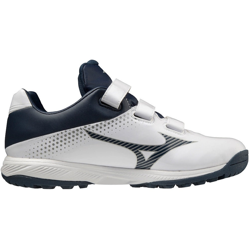 【 ミズノ MIZUNO 】 野球 ソフトボール トレーニングシューズ ライトレボトレーナーCR ホワイト×ネイビー 11GT222114 LIGHTREVO TR CR