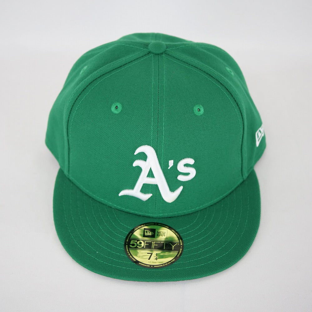 NEW ERA ニューエラ 59FIFTY MLB On-Field オークランド・アスレチックス オルタネイト ベースボール キャップ 帽子 13554986