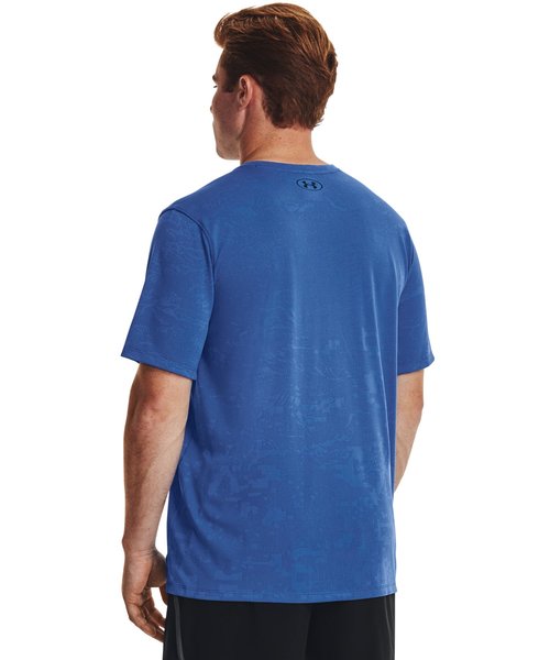 アンダーアーマー メンズ トレーニングシャツ UAテック ベント ジャカード ショートスリーブTシャツ 1377052 UNDER ARMOUR