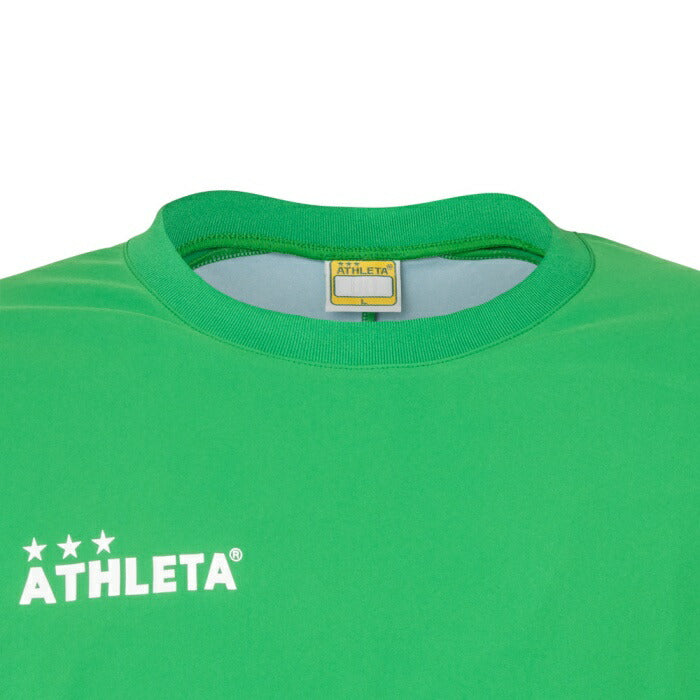 【 アスレタ ATHLETA 】 ピステシャツ Kグリーン 18012 33KGR サッカー フットサル ウェア ピステ トレーニングウェア