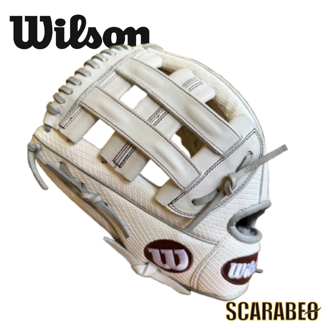 Wilson WBW102464 軟式用 内野手用 グローブ 左投げ DUALハイグレードモデル スーパースキン 小指2本入れ推奨 特別カラー