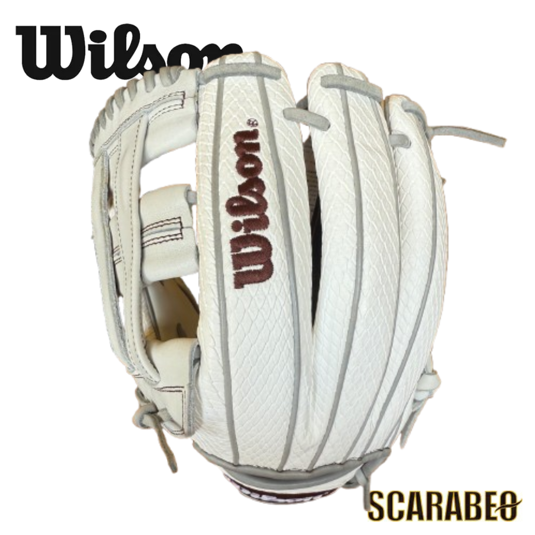 Wilson WBW102464 軟式用 内野手用 グローブ 左投げ DUALハイグレードモデル スーパースキン 小指2本入れ推奨 特別カラー