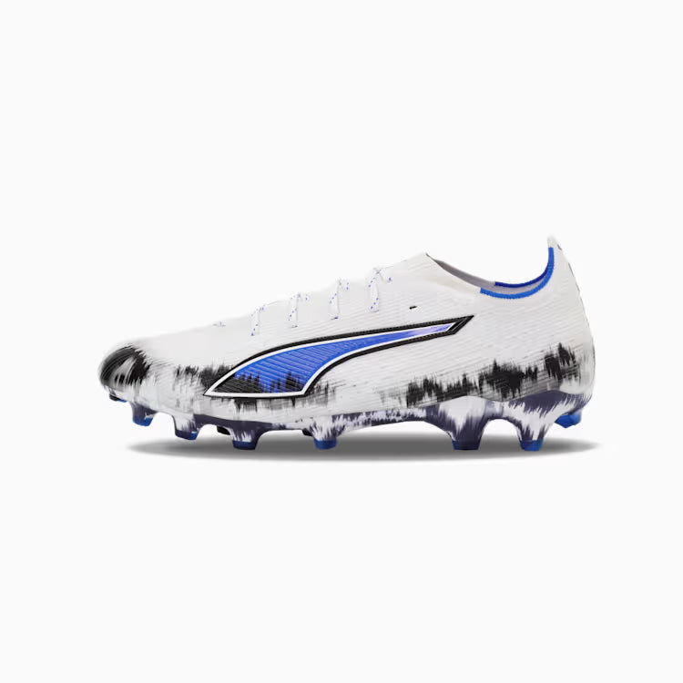 【日本限定】PUMA プーマ ULTRA 6 JAPAN LIMITED 土・人工芝用 サッカースパイク 109065_01 ホワイト 水墨画デザイン