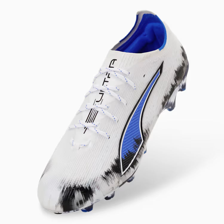 【日本限定】PUMA プーマ ULTRA 6 JAPAN LIMITED 土・人工芝用 サッカースパイク 109065_01 ホワイト 水墨画デザイン