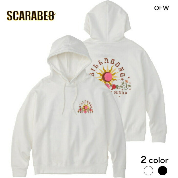 【在庫処分セール】【 BILLABONG ビラボン 】 レディース GRAPHIC SWEAT PARKA プルオーバーパーカー BC014015 - OFW OFB