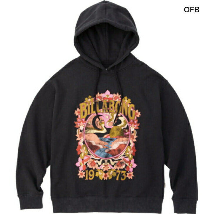 【在庫処分セール】【 BILLABONG ビラボン 】 レディース GRAPHIC SWEAT PARKA プルオーバーパーカー BC014015 - OFW OFB