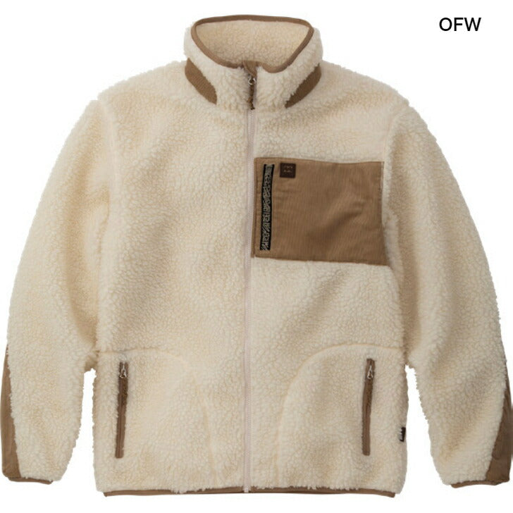 【 BILLABONG ビラボン 】 メンズ 【A/Div.】 BOA FLEECE JACKET ジャケット BC012756 - BRN OFW