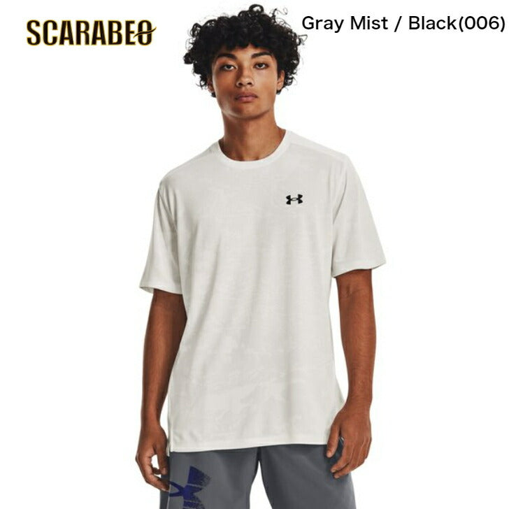 アンダーアーマー メンズ トレーニングシャツ UAテック ベント ジャカード ショートスリーブTシャツ 1377052 UNDER ARMOUR