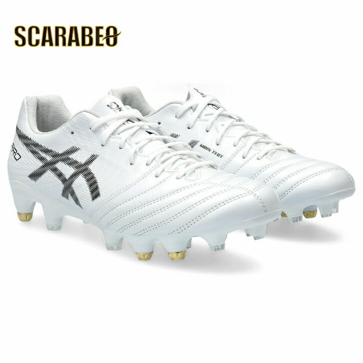 アシックス サッカー 取替式 スパイク DSライト X-FLY プロ 2 ST ホワイト×ブラック 1101A056-100 DS LIGHT X-FLY PRO2 ST ASICS