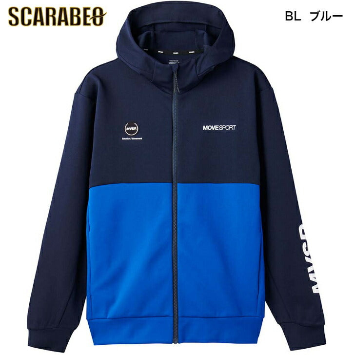 デサント フルジップフーディー S.F.TECH スリーブロゴ DMMVJF20 トレーニングウェア DESCENTE