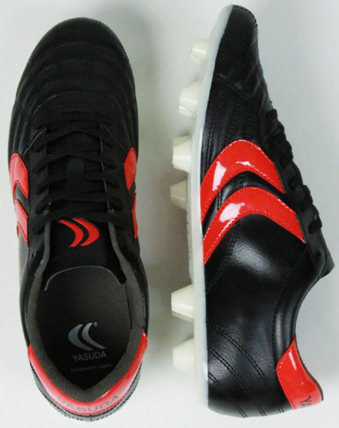 ヤスダ Ligaresta Pro-ex2 リガレスタプロエックス 大人用 サッカースパイク YASUDA S24001-0002(BLK/RED)