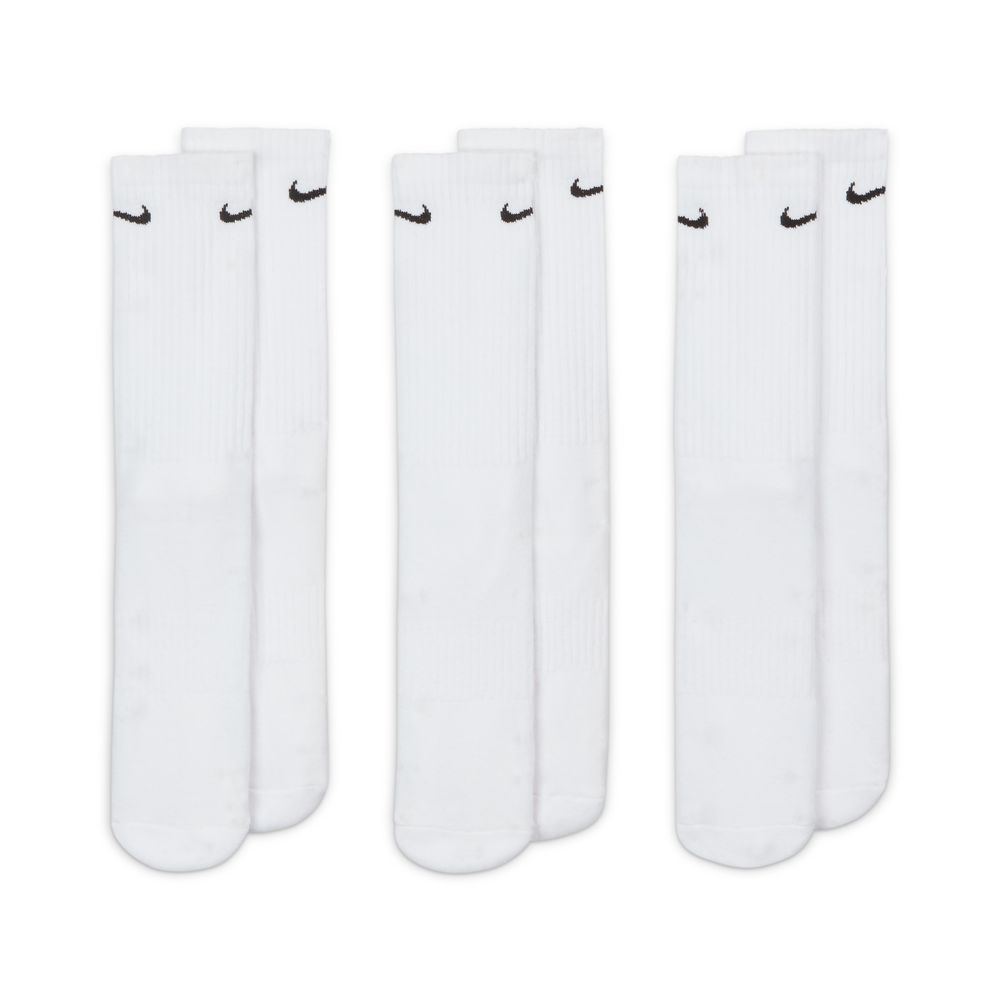 ソックス ナイキ NIKE SX7664 3P エブリディ クッション クルーソックス 3足セット 2112 セット ワンポイント レギュラー丈 靴下