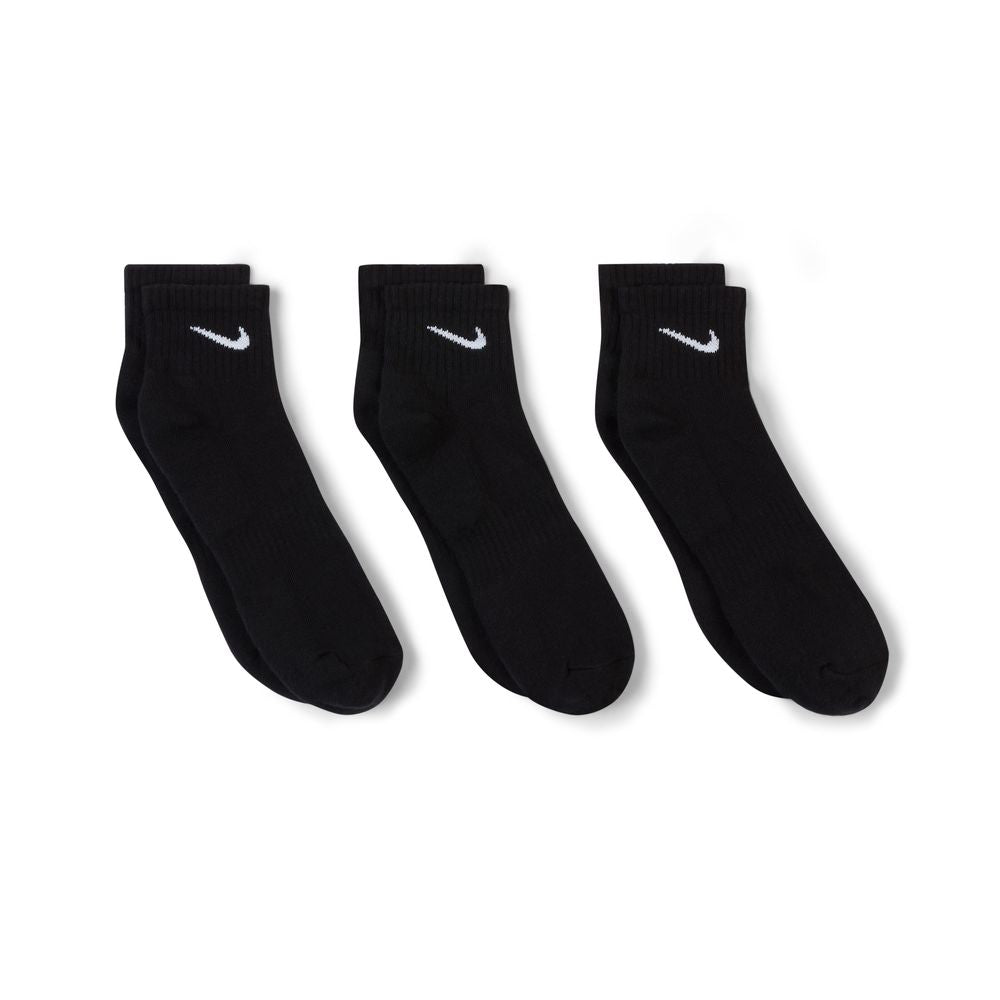 ナイキ エブリデイ クッションド トレーニング アンクル ソックス (3足) nike メンズ 靴下 SU23 teamsports 厚手アクセサリー sx7667-010 あったか フィットネス cpn10 黒 白