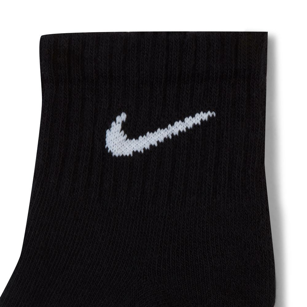 ナイキ エブリデイ クッションド トレーニング アンクル ソックス (3足) nike メンズ 靴下 SU23 teamsports 厚手アクセサリー sx7667-010 あったか フィットネス cpn10 黒 白
