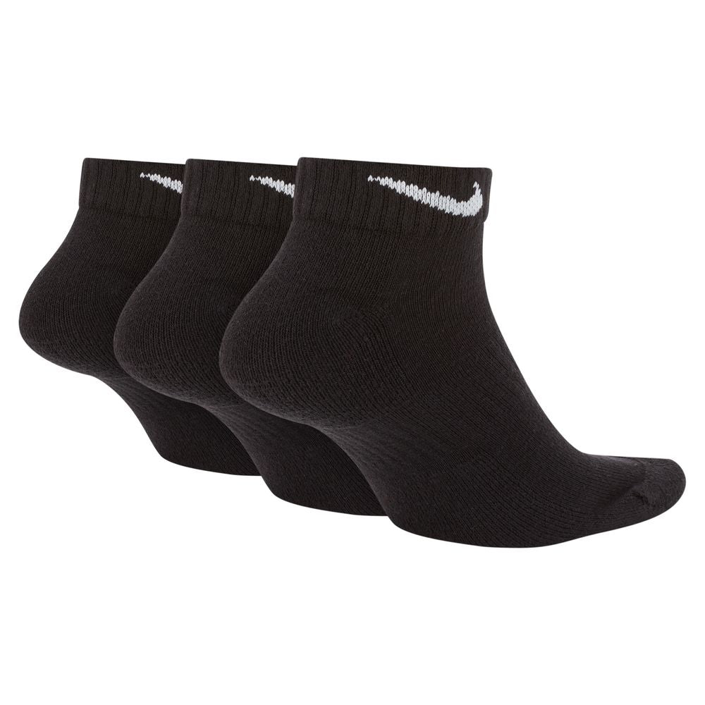 ナイキ エブリデイ クッションド トレーニング LOW ソックス (3足) nike 靴下 ジム くるぶし teamsports sportsac sx7670-010 アウトドア フィットネス cpn10 黒 白