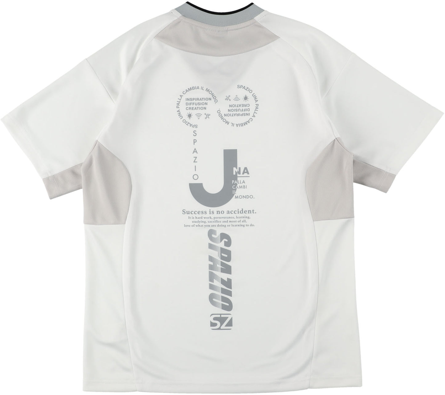 スパッツィオ Spazio ジュニア キーネック 切り替え メッシュプラ 24SS GE0979 サッカー フットサル 練習着 子供用