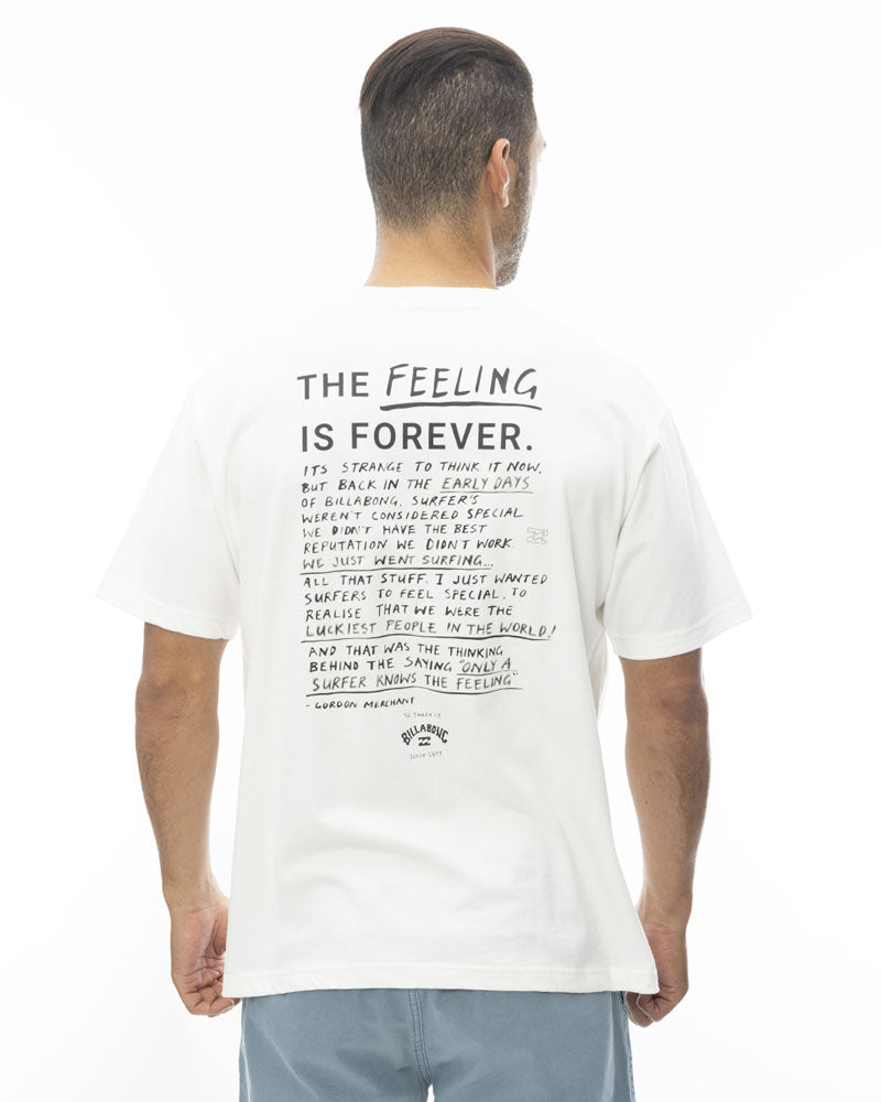 【在庫処分セール】BILLABONG メンズ FEELING IS FOREVER Tシャツ 【2024年春夏モデル】be011210