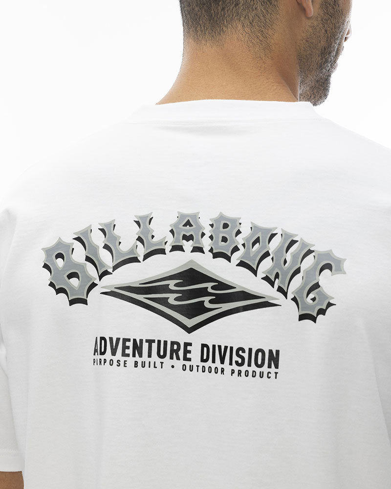 BILLABONG メンズ 【A/Div.】 ADIV ARCH LOGO Tシャツ 【2024年春夏モデル】 be011217 ビラボン