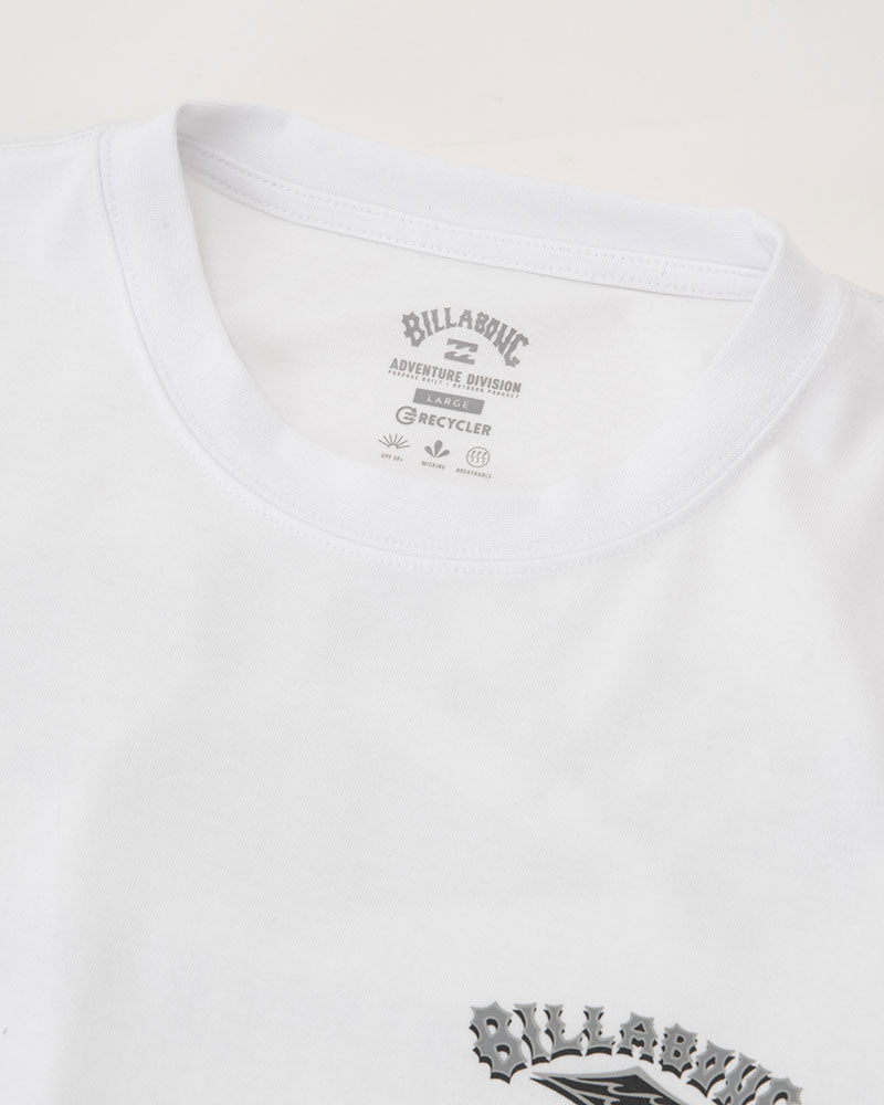 BILLABONG メンズ 【A/Div.】 ADIV ARCH LOGO Tシャツ 【2024年春夏モデル】 be011217 ビラボン