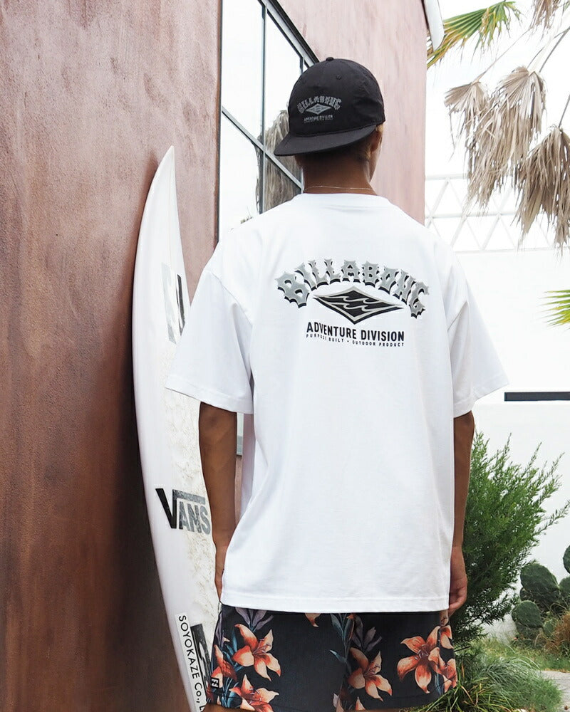 BILLABONG メンズ 【A/Div.】 ADIV ARCH LOGO Tシャツ 【2024年春夏モデル】 be011217 ビラボン