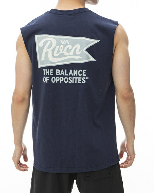 RVCA メンズ PENNANTAN CUTOFF TANK タンクトップ 【2024年春夏モデル】 be041351