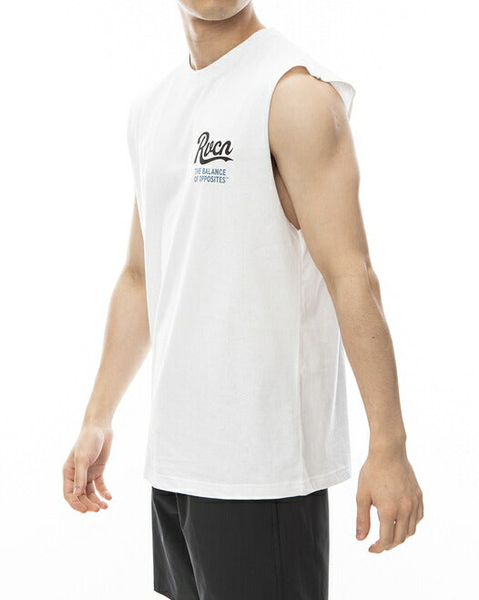 RVCA メンズ PENNANTAN CUTOFF TANK タンクトップ 【2024年春夏モデル】 be041351