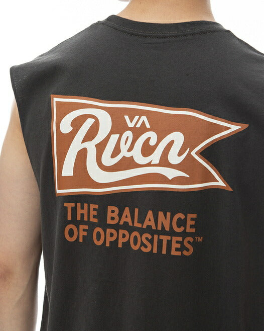 RVCA メンズ PENNANTAN CUTOFF TANK タンクトップ 【2024年春夏モデル】 be041351