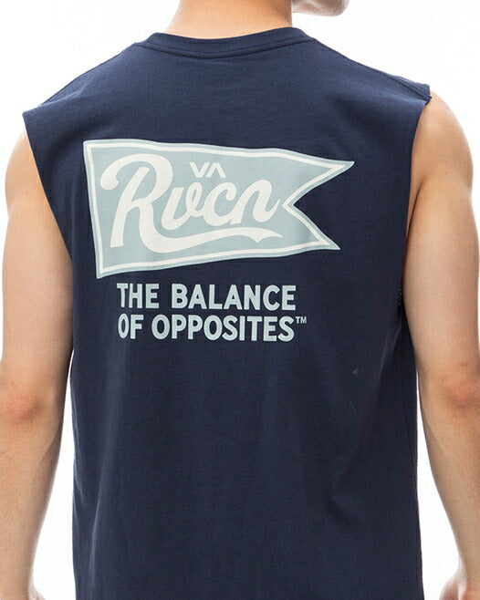 RVCA メンズ PENNANTAN CUTOFF TANK タンクトップ 【2024年春夏モデル】 be041351