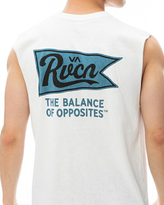RVCA メンズ PENNANTAN CUTOFF TANK タンクトップ 【2024年春夏モデル】 be041351