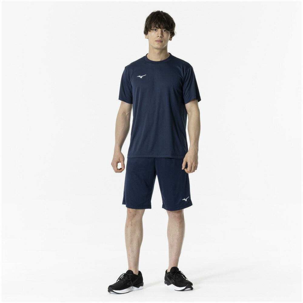 【在庫処分セール】ミズノ(MIZUNO) Tシャツ 半袖 ナビドライTシャツ 丸首 32MA1190