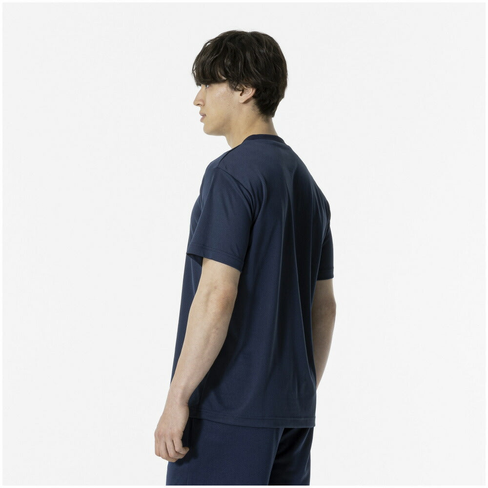 【在庫処分セール】ミズノ(MIZUNO) Tシャツ 半袖 ナビドライTシャツ 丸首 32MA1190