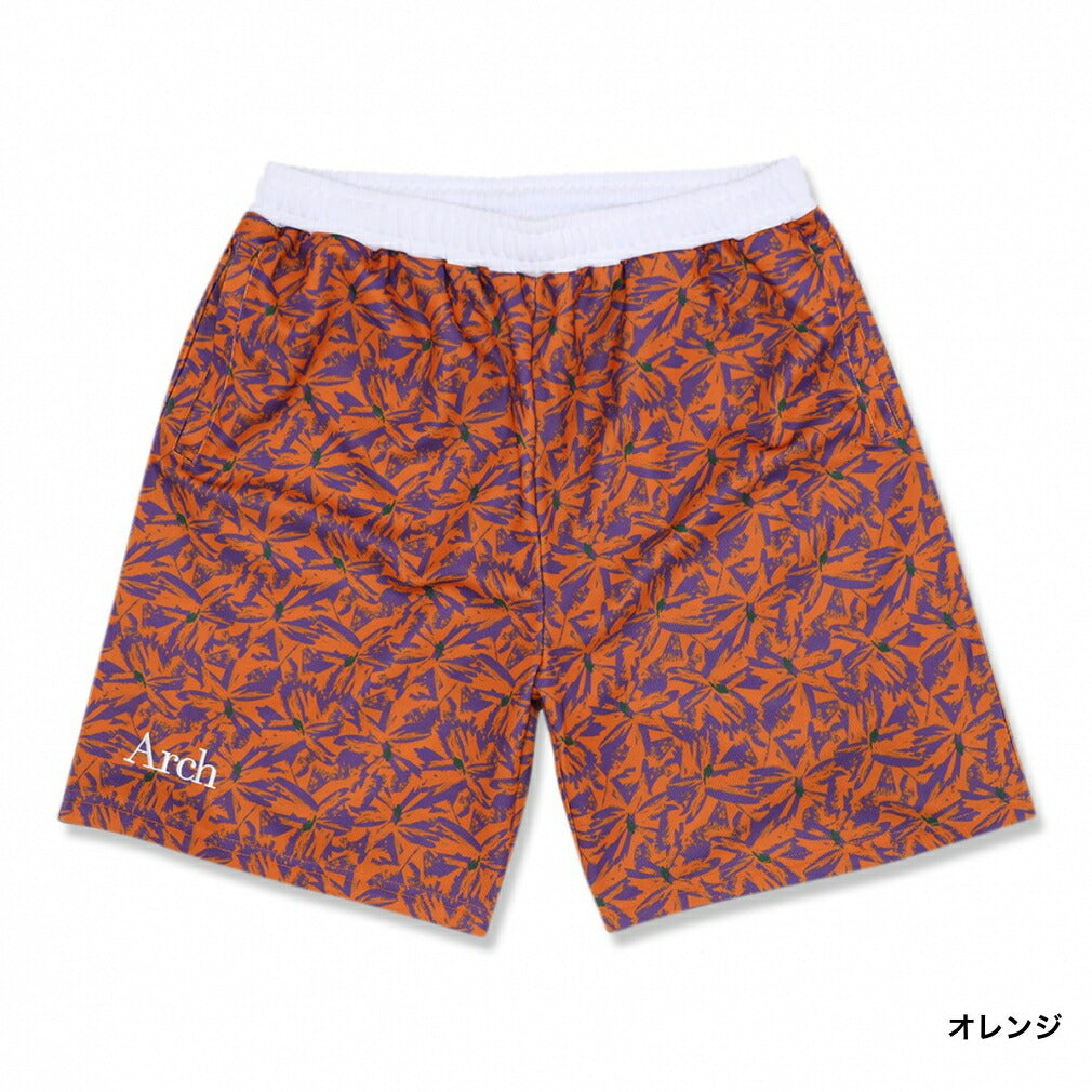 アーチ バスケット パンツ brushed bloom shorts B123-121-122 バスパン バスケ ウェア Arch