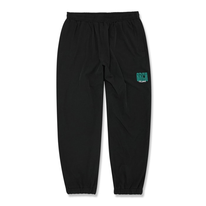 Arch dual logo flexible pants【black】【slate blue】 アーチ バスケ ショーツ b224-101-103