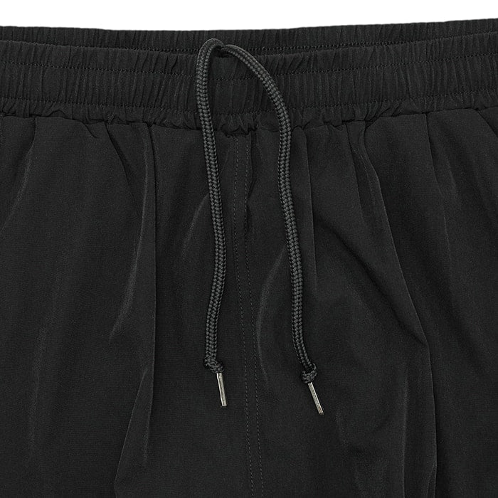 Arch dual logo flexible pants【black】【slate blue】 アーチ バスケ ショーツ b224-101-103