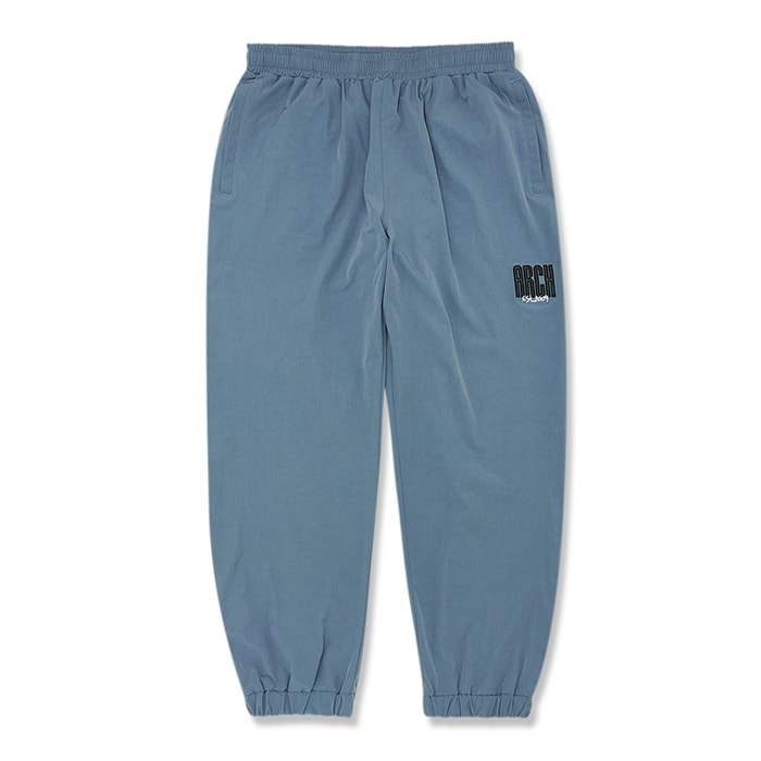Arch dual logo flexible pants【black】【slate blue】 アーチ バスケ ショーツ b224-101-103
