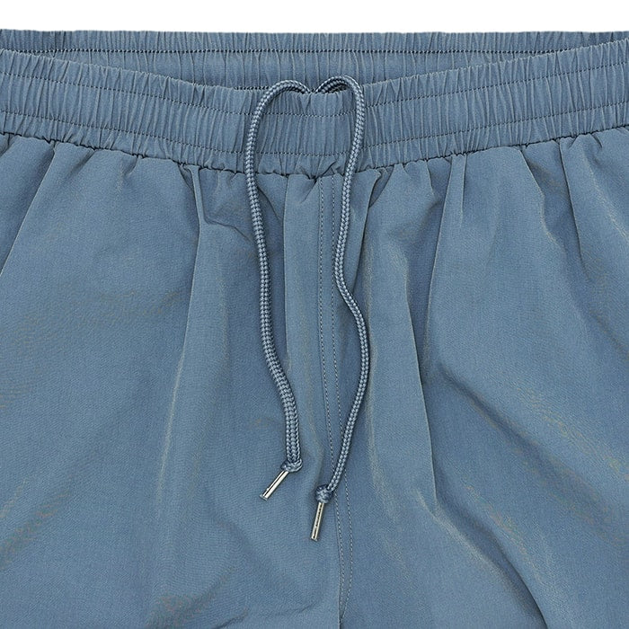 Arch dual logo flexible pants【black】【slate blue】 アーチ バスケ ショーツ b224-101-103