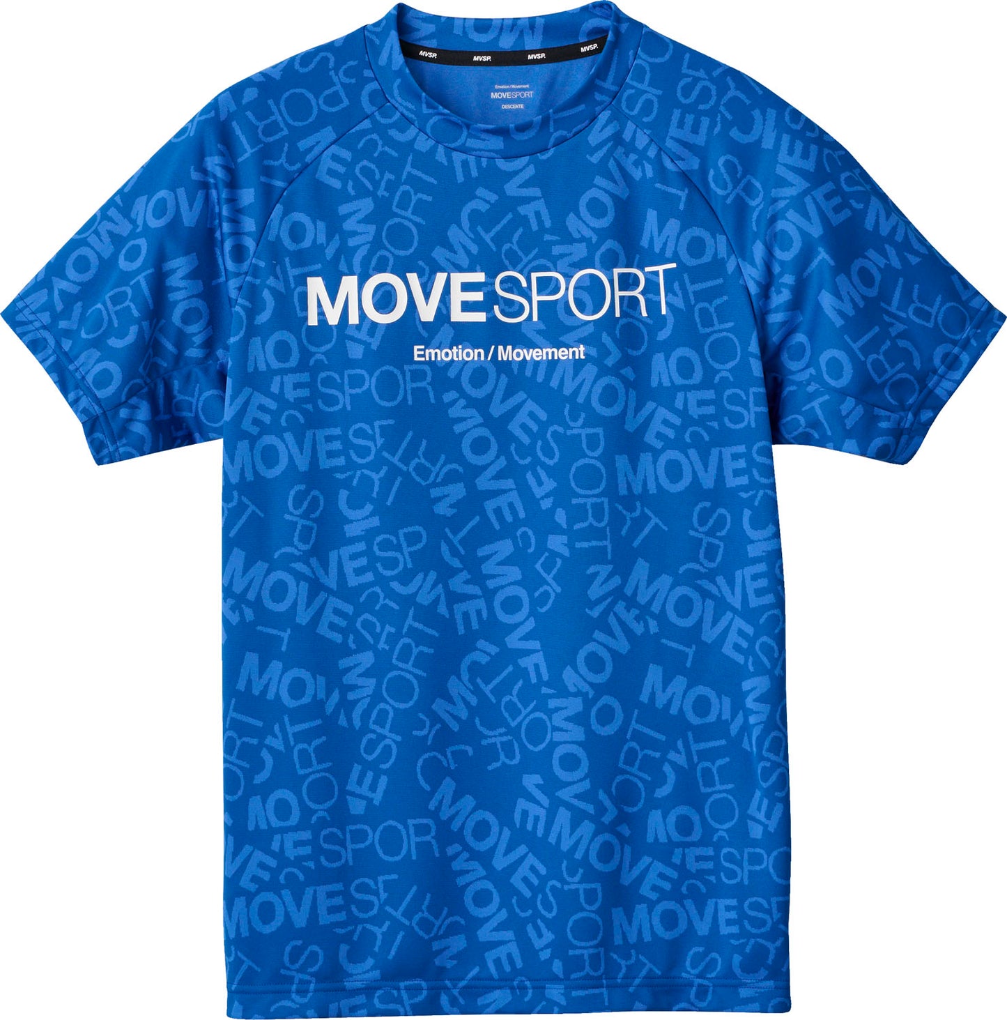 MOVESPORT デサント ジャガードグラフィック ショートスリーブシャツ 半袖 ストレッチ ユニセックス メンズ レディース ウェア Tシャツ トレーニング ブランド ムーブスポーツ DESCENTE 新レーベル 2024年春夏モデル DMMXJA61