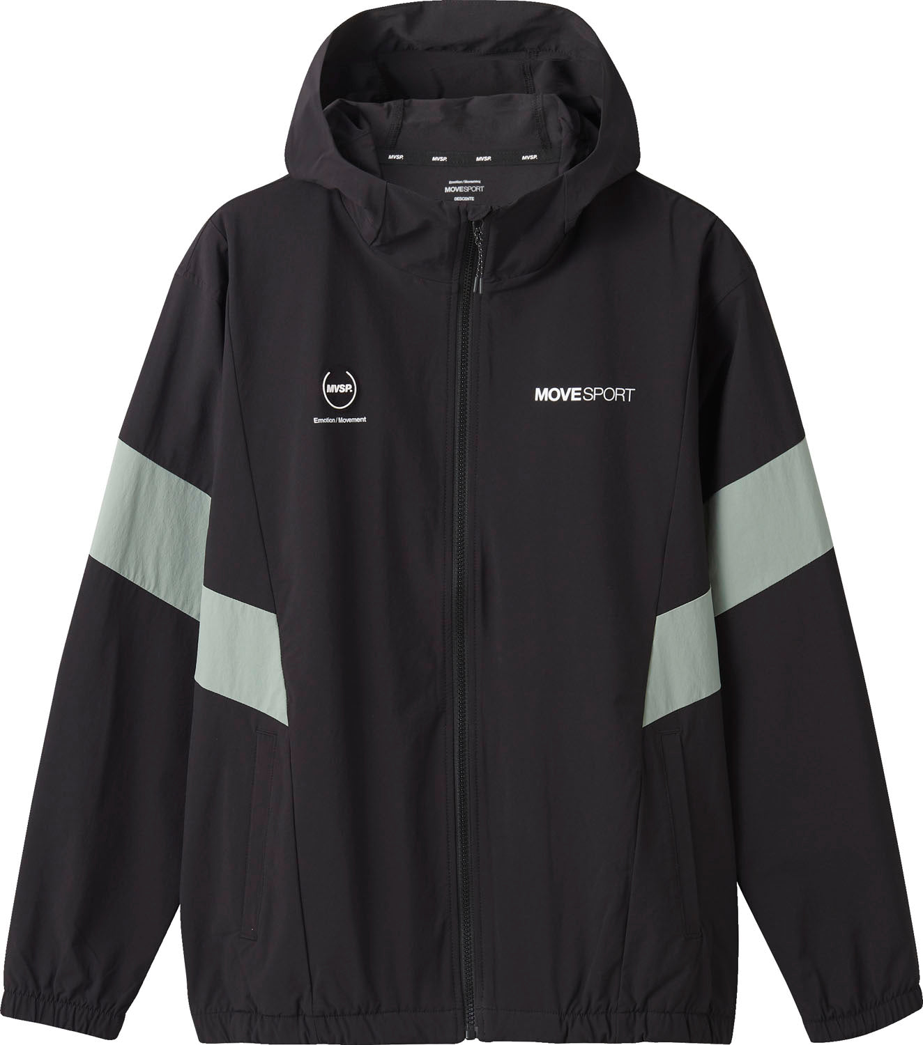 MOVESPORT デサント フルジップフーディー ウェア メンズ レディース トレーニング 接触冷感 DMMXJF13 24SS