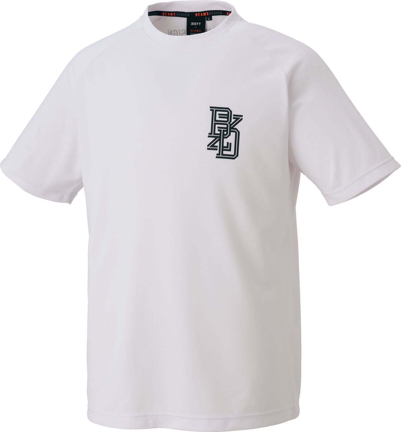 【在庫処分セール】ZETT(ゼット)限定 ZETT by BEAMS DESIGN デュアルファインTシャツ(BOT77107)ゼット バイ ビームス デザイン 野球 ソフトボール スポーツ ウェア 半袖 トレーニング 練習 吸汗速乾 ハイネック