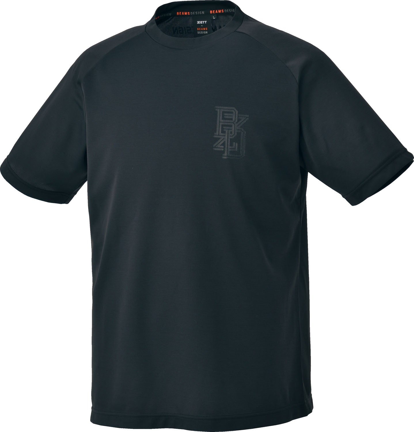 【在庫処分セール】ZETT(ゼット)限定 ZETT by BEAMS DESIGN デュアルファインTシャツ(BOT77107)ゼット バイ ビームス デザイン 野球 ソフトボール スポーツ ウェア 半袖 トレーニング 練習 吸汗速乾 ハイネック