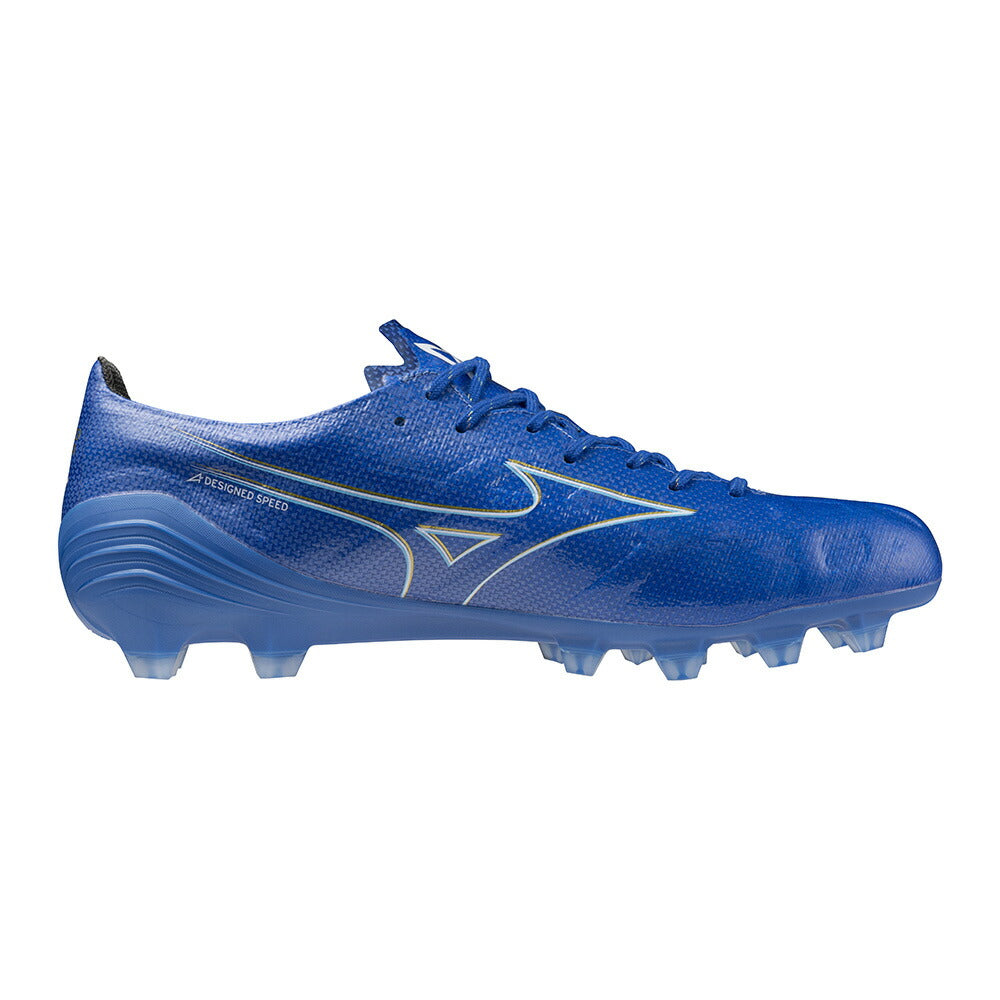 限定 ミズノ α ELITE p1ga246227 mizuno サッカー スパイク27:レーザーブルー×ホワイト×ゴールド scarabeo