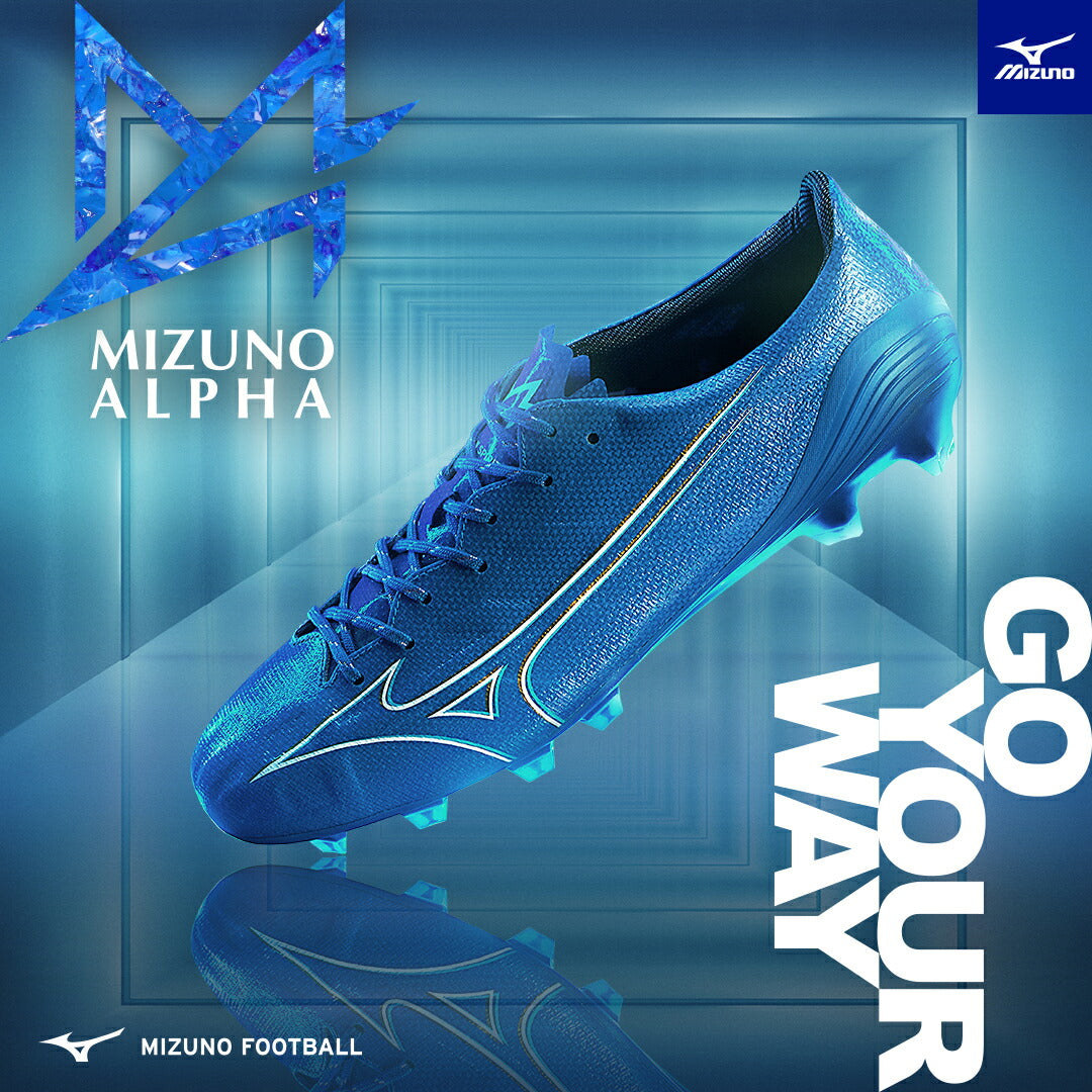 限定 ミズノ α ELITE p1ga246227 mizuno サッカー スパイク27:レーザーブルー×ホワイト×ゴールド scarabeo