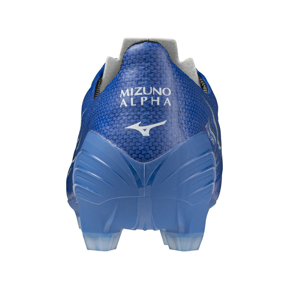 【在庫処分セール】ミズノ アルファ pro MIZUNO サッカー フットボール スパイク p1ga246427 27:レーザーブルー×ホワイト×ゴールド